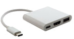 Astrotek AT-CMHDMIUSBCF laptop dock/port replicator White