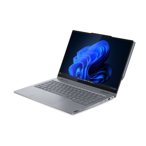 Lenovo ThinkBook 14 2-in-1 G5 IAU Intel Core Ultra 5 225U Hybrid (2-in-1) 35.6 cm (14") Touchscreen WUXGA 32 GB DDR5-SDRAM 512 GB SSD Wi-Fi 6E (802.11ax) Windows 11 Pro Grey