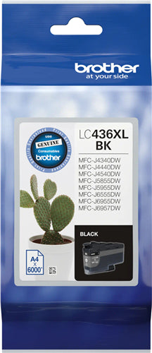 Brother LC436XLBK ink cartridge 1 pc(s) Original Black