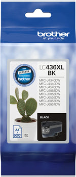 Brother LC436XLBK ink cartridge 1 pc(s) Original Black