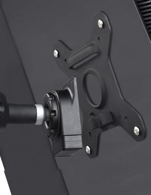 Atdec SD-DP-750 monitor mount / stand Black