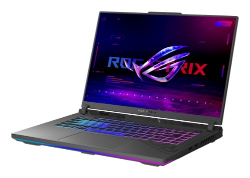 ASUS ROG Strix G16 G614PR-RV107W AMD Ryzen™ 9 8940HX Laptop 40.6 cm (16") Full HD+ 16 GB DDR5-SDRAM 512 GB SSD NVIDIA GeForce RTX 5070 Ti Wi-Fi 6E (802.11ax) Windows 11 Home Grey