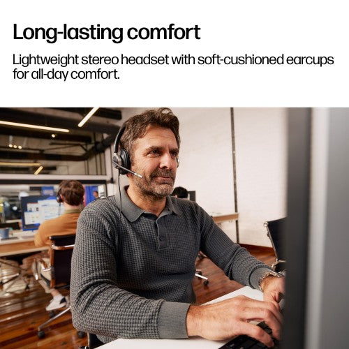 HP Poly Mission 815 Monaural USB Wired Headset