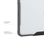 Urban Armor Gear 134013114343 laptop case 33 cm (13") Cover Grey, Translucent