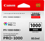 Canon PFI-1000MBK Matte Black Ink Cartridge