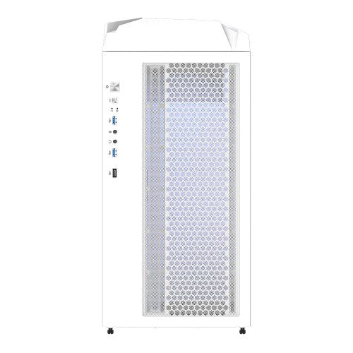 GIGABYTE C301 GLASS WHITE computer case Midi Tower