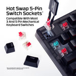HyperX Origins 2 1800 keyboard Gaming USB Black