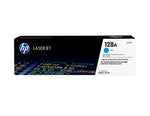 HP 128A Cyan Original LaserJet Toner Cartridge