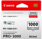 Canon PFI-1000GY Grey Ink Cartridge