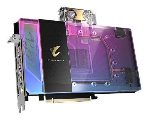 GIGABYTE AORUS GeForce RTX 5090 XTREME WATERFORCE WB 32G Graphics Card - 32GB GDDR7, 512bit, PCI-E 5.0, 2655MHz Core Clock, 3 x DP 2.1a, 1 x HDMI 2.1b, NVIDIA DLSS 4, GV-N5090AORUSX WB-32GD