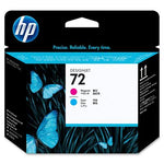 HP 72 Magenta and Cyan Printhead
