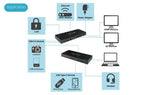 Dynabook PA5356A-1PRP laptop dock/port replicator Wired USB 3.2 Gen 1 (3.1 Gen 1) Type-C Black