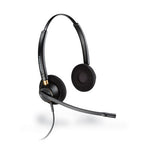 HP Poly EncorePro 520V Binaural Headset VoiceTube +Quick Disconnect