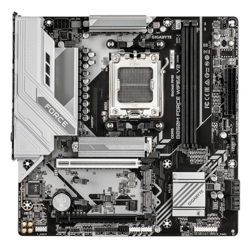 GIGABYTE B850M FORCE WF6E V2 motherboard AMD B850 Socket AM5 micro ATX