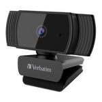 Verbatim 66631 webcam 2 MP 1920 x 1080 pixels USB 2.0 Black