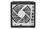 QNAP TS-453E NAS Tower Intel® Celeron® J6412 8 GB 16 TB QNAP Turbo System Black