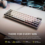 Corsair CLIPPER PRO MINI 60 keyboard Gaming USB QWERTY US English White