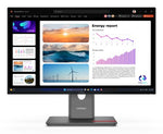 Lenovo ThinkVision P24Q-40 computer monitor 60.5 cm (23.8") 2560 x 1440 pixels Quad HD LCD Black