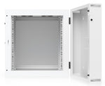Ubiquiti UACC-Rack-12U-Wall-SW-P Wall mounted rack White