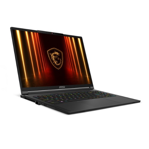 MSI Stealth A18 AI+ A3HWHG-037A Copilot+ PC AMD Ryzen™ AI 7 350 Laptop 45.7 cm (18") Quad HD+ 16 GB DDR5-SDRAM 1 TB SSD NVIDIA GeForce RTX 5070 Wi-Fi 7 (802.11be) Windows 11 Pro Black
