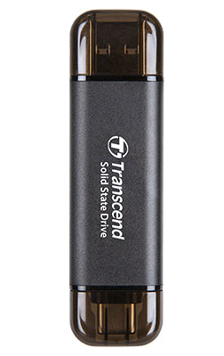 Transcend ESD310C Thunderbolt technology 256 GB USB Type-A to USB Type-C USB 3.2 Gen 2x2 Black