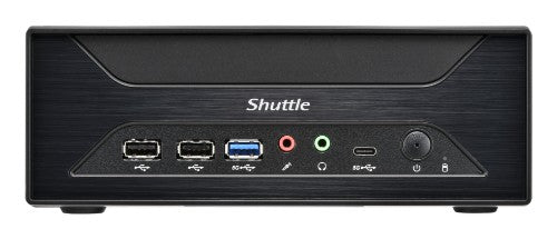 Shuttle XPC slim Barebone XH810 - S1851, Intel H810, 1xDP, 2xHDMI, 3x COM (RS232) , 2x Intel LAN,2x2.5", 8x USB, 3x M.2, 24/7 permanent operation