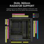 Corsair FRAME 4000D LCD RS ARGB Midi Tower Black