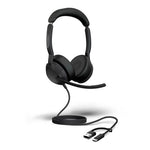 Jabra Evolve2 50 Headset Wired Head-band Office/Call center USB Type-C / USB Type-A Bluetooth Black