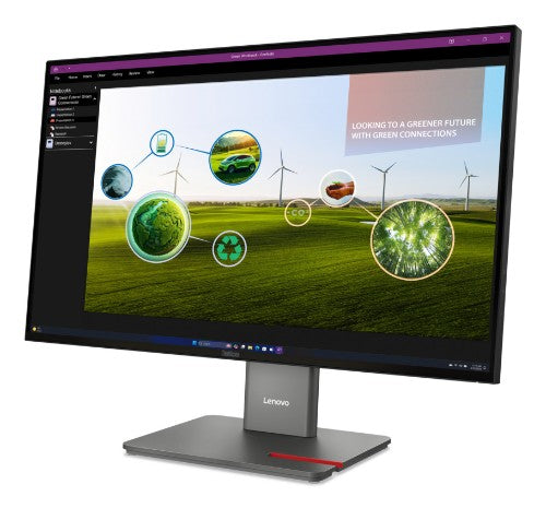 Lenovo ThinkVision P27Q-40 computer monitor 68.6 cm (27") 2560 x 1440 pixels LED Black