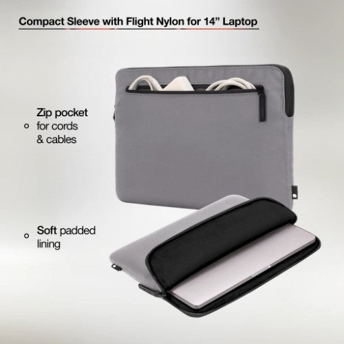 Incase INMB100726 35.6 cm (14") Sleeve case Grey