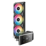 DeepCool LT360 VISION ARGB Processor Liquid cooling kit 12 cm Black 1 pc(s)