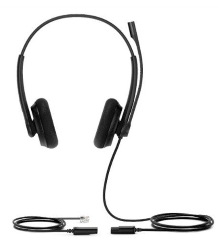 Yealink YHS34 Headset Wired Head-band Office/Call center Black