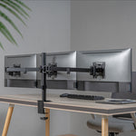 Brateck MABT-LDT66-C034 monitor mount / stand 68.6 cm (27") Black Desk