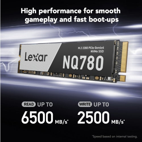 Lexar NQ780 2 TB M.2 PCI Express 4.0 NVMe 3D NAND