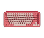 Logitech 920-010579 keyboard Universal Bluetooth English Burgundy, Pink, Rose