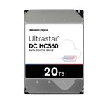 Western Digital Ultrastar DC HC560 internal hard drive 20 TB 7200 RPM 512 MB 3.5" Serial ATA