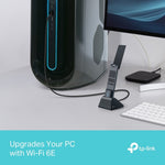 TP-Link Archer AXE3000 Wi-Fi 6E High Gain Wireless USB Adapter