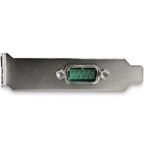 StarTech.com 1-port PCI Express RS232 Serial Adapter Card - PCIe RS232 Serial Host Controller Card - PCIe to Serial DB9 - 16950 UART - Low Profile Expansion Card - Windows & Linux
