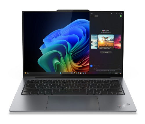 Lenovo ThinkPad X9-14 Gen 1 Copilot+ PC Intel Core Ultra 7 258V Laptop 35.6 cm (14") WUXGA 32 GB LPDDR5x-SDRAM 512 GB SSD Wi-Fi 7 (802.11be) Windows 11 Pro English Grey