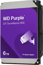 Western Digital Purple internal hard drive 6 TB 5400 RPM 256 MB 3.5" Serial ATA III
