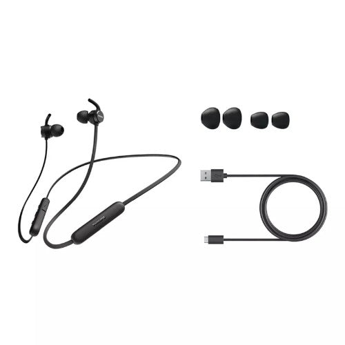 Philips TAE1205BK/00 headphones/headset Wireless In-ear Calls/Music Bluetooth Black