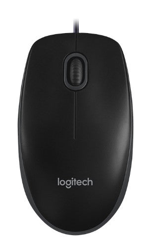 Logitech B100 mouse Office Ambidextrous USB Type-A Optical 1000 DPI