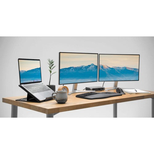 Kensington SmartFit Easy Riser Go Adjustable Ergonomic Laptop Riser and Cooling Stand for up to 17" laptops