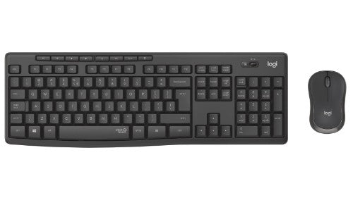 Logitech 920-009814 keyboard Mouse included Office RF Wireless English Graphite