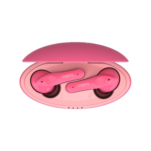 Belkin Soundform Nano Headphones Wireless In-ear Calls/Music Micro-USB Bluetooth Pink