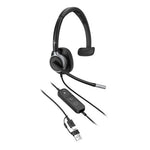 HP Poly Mission 615 Monaural USB Wired Headset