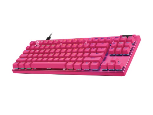 Logitech G 920-013254 keyboard Gaming USB English Pink