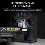 Corsair iCUE LINK RX140 MAX Computer case Fan 14 cm Black 2 pc(s)