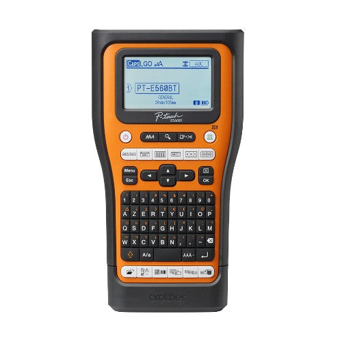 Brother PT-E560BTVP label printer Thermal transfer 180 x 180 DPI 20 mm/sec Wired & Wireless HSE/TZe Bluetooth QWERTY