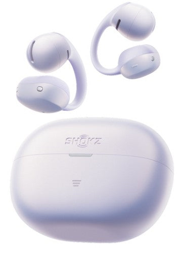 SHOKZ OpenDots Air Headset Wireless Ear-clip-on Calls/Music/Sport/Everyday Bluetooth Purple
